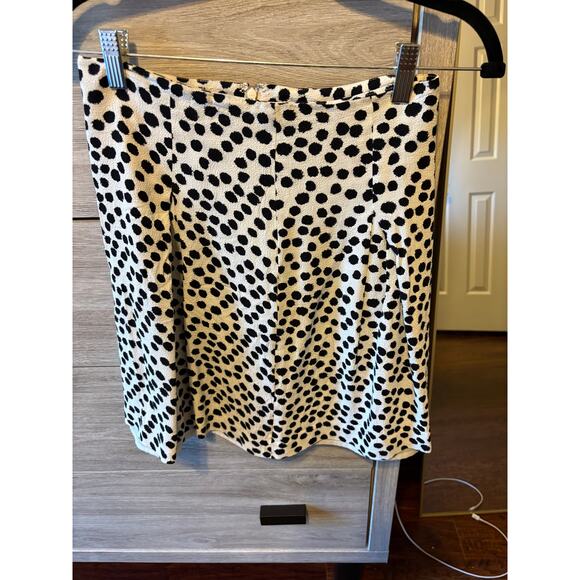 Ann Taylor polka dot skirt size 00 size 2 - Picture 1 of 7